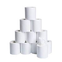Nihewoo Roll Paper Home Kitchen Pape Bath Toilet Tissue Hand Toilet Towels Recycled Paper Napkin (3 Layers 115 Leaves, White)