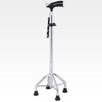 WW Elderly Walking Stick Telescopic Aluminum Alloy Non-Slip Walker Crutch