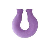 U-Shaped Hot Water Bottle with Suede Cover 1.3 Liter Winter Warm Item