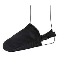 Cast Toe Sock Cover for Leg Foot and Ankle Casts, Anti-Slip Cast Sock Cover for Men and Women, Adjustable Toe Cover Warmer One Size Fits Most, 5'' Thick, Black (Short)