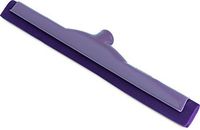 Carlisle 4156768 Spectrum Plastic Foam Rubber Hygienic Squeegee, 18" Width, Purple (Case of 6)
