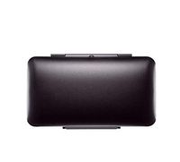 CHAOQIANG Cigarette case, Light Aluminum Cigar humidor, Large Capacity Portable high-end Cigar Box, 3CM Thick 5 Sticks (Color : Black, Size : 3cm)