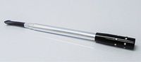 Telescopic Silver Studded Cigarette Holder 5" Closed 10" Open, CH5-10STS-1