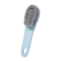 Kitchen Cleaning Brush Kitchen Wash Washing Tool Bowl Palm Brush Shoe Scrubber Cleaning Brush,Can Disassembled and Hanging,Clean Corner Gaps (Blue)