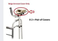 Medline/Guardian Walker Platform Armrest Cover - Pair - (G222-0372) RPO.7702/06/96, Beige