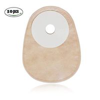 Colostomy Bags,Fencia 10 Drainable Pouches Disposable Skin Barrier Closed Colostomy Bags Drainable Pouches for Colostomy Ileostomy Stoma Care