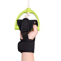 MAMaiuh Rehabilitation Gloves - Medical Grade Aluminum Brace Support Guard Splints for Straightening Broken Fingers, Injuries, Arthritis, Trigger Finger- Finger Training Device (Black)