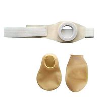 Belt Type Urinary Ostomy Pocket,Urinary Tract Pocket Double Stoma Type Belt,No Need to Paste Double Side Daily Use for Colostomy Care Bladder