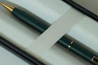 Cross Sheaffer Rare Made in The USA Signature Fashion Matte Satin Kelly Green with 23KT Gold Appointments Push Action 0.5MM Pencil