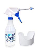 Ear Washer System - Home Solution for Safely Removing Built-Up Earwax and Preventing Future Earwax Buildup - Made by Tridal Wave (Tridal Wave with Ear Basin)