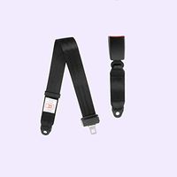 LRWSB National Standard Car Seatbelt Bus Seat Belt Aircraft Two-Point Seatbelt Two-Point Protective Belt
