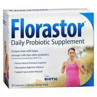 Florastor Probiotic, 250mg, Capsules, 20 ea - 2pc
