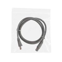 Plastic Zipper Bag, Resealable Poly Bags, Clear, 5x10 Inch, 1000 Pack