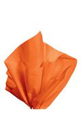 Premium Tangerine Orange Tissue Paper - 20" x 30" - 120 Sheets