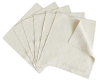 BloomSesame Natural Chamois Cleaning Cloth（6 Pack, 6x6 Inch） Lint Free Cleaner Cloths for Camera Lenses, Eyeglasses, Glasses, Screen, iPad, iPhone, Tablet, Cell Phone and More