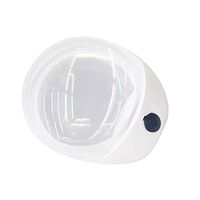 10X LED Rechargeable USB Desktop High Magnification Reading Magnifier Plastic Flat Magnifying Mirror for Read,Jewellery, Diamonds, Gems, Coins