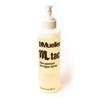 Mueller M Tac Non-Aerosol Pre Taping Spray, Fine Mist, Fast Drying, 8 oz Pump Spray