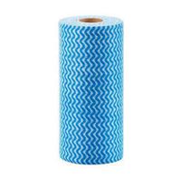 Marching orchid 2 Rolls of Non-Woven Disposable Wipes Environmentally Friendly Disposable Dish Towels, 50 Wipes (Color : Blue, Size : 20x30cm)
