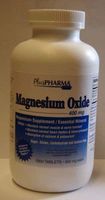 Magnesium Oxide 400mg 1000 COUNT Tablets