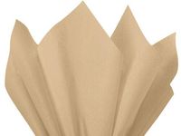 10ct *16 Colors* Tissue Paper for Gift Wrapping 20"x26" Solid Sheets Your Choice (Natural Beige) nfLG1847