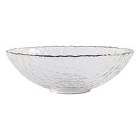 AXZHYX Bowl Salad Bowl Noodle Bowl Home Serving Bowl Creative Crystal Glass Bowl Salad Server Japanese Ramen Bowl Trivial Bowl Glass Hotel Tableware Home Noodles Boiled Fish Soup Bowl