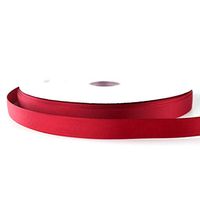 XKSIKjian's Gift Wrapping Supplies, 100 Yards Satin Ribbon Packing Card Christmas Craft Wedding Festival Birthday Party DIY Gift Wrap Decor - Wine Red