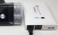 Zopec EXPLORE 5500 CPAP Battery (2-3 Nights). Excellent Home and Car Emergency Backup Power. Works with All CPAP Devices and All Laptops, Lights, Phones, Small TV etc.
