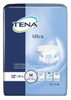 Tena Ultra Adult Brief Tab Closure Medium Disposable Heavy Absorbency, 67252 - Pack of 12