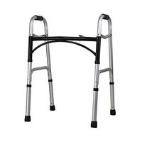 Zxwzzz Elderly Walker Wheelless Seatless Walker Elderly Walker with Hand Brake Adjustable Height Rehabilitation Walker