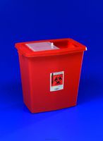 Large Volume Containers with Sliding, Sealing Gasket Lids-(1 CASE, 10 EACH)