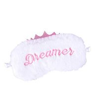 Shinywear Cute Rabbit Sleeping Eye Mask Plush Blindfold Travel Sleep Masks Super Soft Funny Eye Cover for Kids Girls and Adult (Sequin Embroidered Dreams)