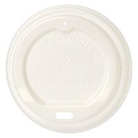 AmazonBasics Compostable PLA Hot Cup Lid for 8 oz cup, 500-Count