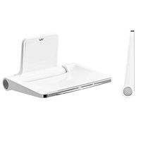 ZHAO XIN Bathroom Stool Folding Seat Shower Chair Wall Mounted Bath Stool Selection Elderly Home Wall Hanging (Size : 36×29.8×17.5cm)