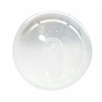Clear Plastic Lid (Case of 500), PacknWood - Recyclable Bowl Cover for (210SOUPK8K & 210SOUPK13K) Kraft Soup Bowl 210SOUPLPP90