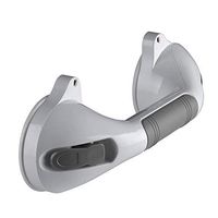 Glacier Bay 12 in. x 1-1/4 in. Suction Assist Bar with Suction Indicators in White