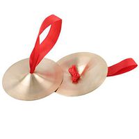 YouCY Finger Cymbals Belly Dancing Musical Instrument for Dancer Evening Party Boy Girl Games Toy,2#