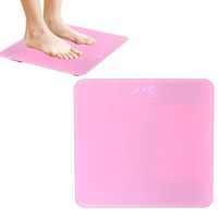 Body Fat Scale, Smart Touchable LED Digital USB Household Body Fat Scale Measure Weight(Pink)