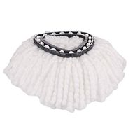 chiak Spin Mop Refill,Home Household White Easy Wring Spin Mop Refill for o-Cedar/vileda Steam Mops