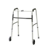 Fabrication 43-2110 Fabrication Folding 2-Button Walker, Adult, 3 Inch
