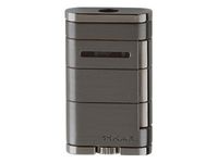 Xikar Allume Single Jet Flame Cigar Lighter, Durable Body, Fuel Gauge, Stealth G2