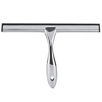 AUNMAS Shower Window Squeegee Stainless Steel Durable Window Glass Cleaner Wiper Bathroom Mirror Brush Tool