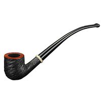 FULUSHOU Mediterranean Briar Wood Tobacco Pipe, Reading Carved Pipe 2