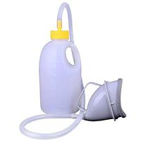 YxnGu Portable Female & Male Urinal - Incontinence Pee Bottle for Elderly,Child & Diabetes - Urine Collector with Tube - 1700ML