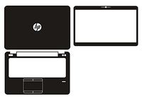 Special Red Leather Skin decals stickers Cover guard For 2017 Hp Elitebook 840 G4 4th generation