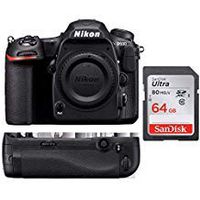 Nikon D500 DX Format DSLR Camera Body + Nikon MB-D17 Battery Grip + Kit