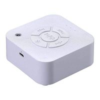 DEYE Sleep Sound Machine - White Noise Machine Help Sleep Well Meter Lamp Household Hypnosis Soothing Sleep Night Light Recharge Battery Light 9 Soothing Sound(White)