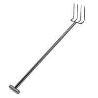 UltraSource 500230 Stainless Fork, 9", 4 Tine Drag, 60"