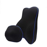 Lumbar Pillows Back Support Cushion Headrest Suit for Sofa Bed Office Chair and Car Rest (Color : C)