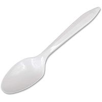 Dart Products - Dart - Style Setter Mediumweight Plastic Teaspoons, White, 1000/Carton - Sold As 1 Carton - Made of unbreakable polypropylene. - Engineered for ideal size, balance and strength. - Resistant to high temperatures. - Disposable. -
