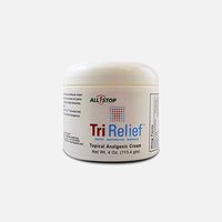 Tri Relief Analgesic Pain Relieving Cream - Anti Inflammation, Arthritis, Tennis Elbow, Tendinitis, Carpal Tunnel, Shoulder Pain, Back Pain -4 oz